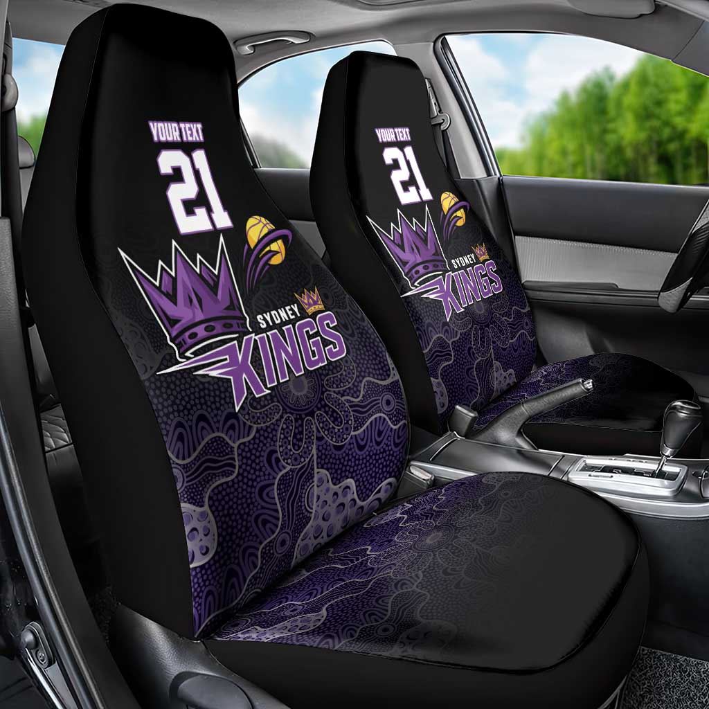 Basketball Custom Sydney Car Seat Cover Simple Australian Dot Art - Aussie Hoodie