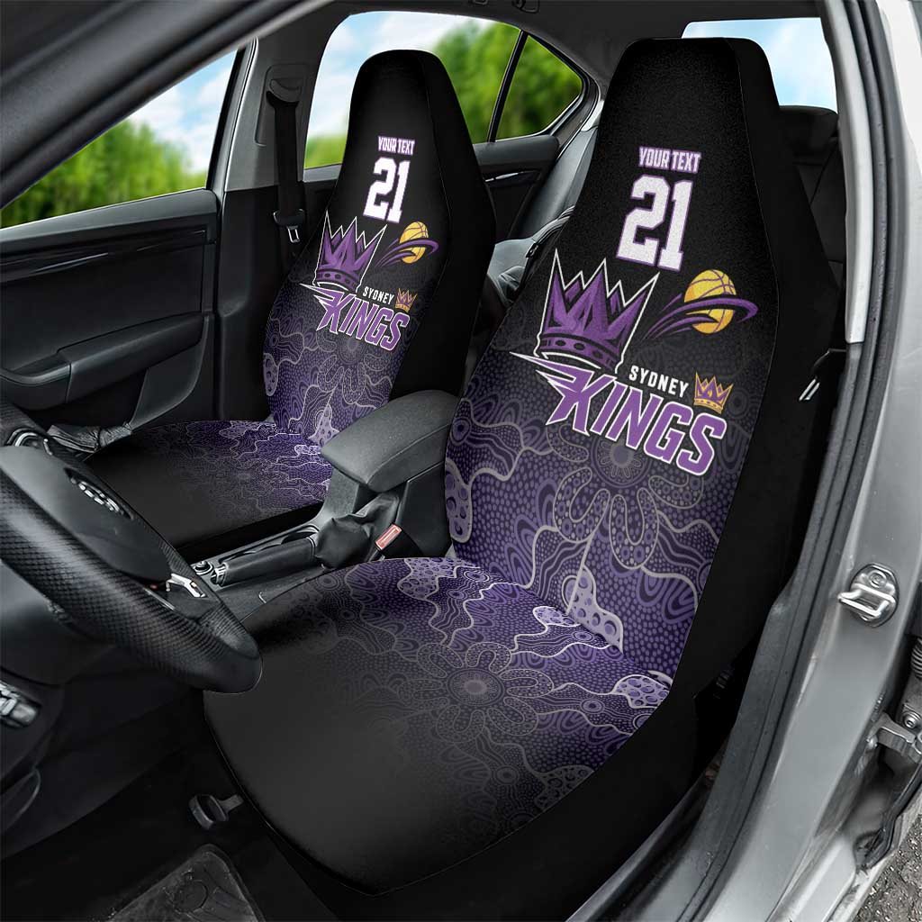 Basketball Custom Sydney Car Seat Cover Simple Australian Dot Art - Aussie Hoodie