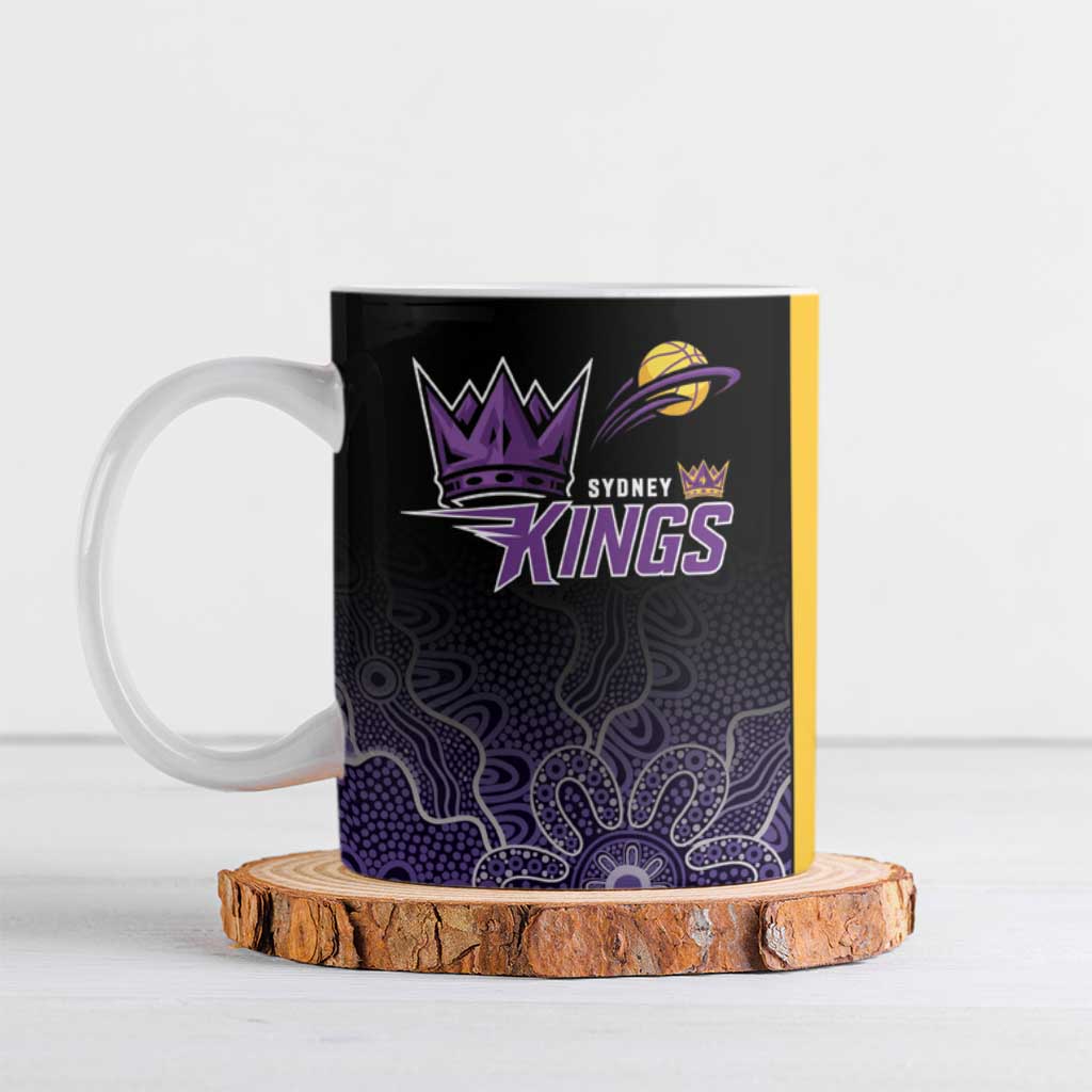 Basketball Custom Sydney Ceramic Mug Simple Australian Dot Art - Aussie Hoodie