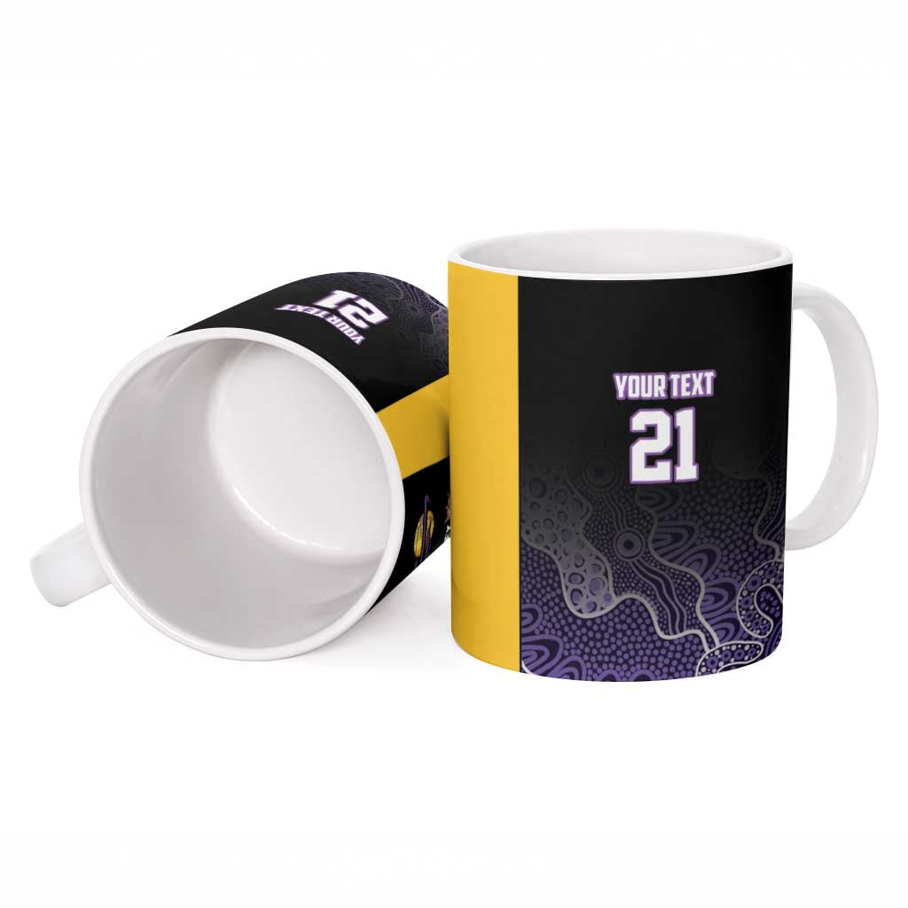 Basketball Custom Sydney Ceramic Mug Simple Australian Dot Art - Aussie Hoodie