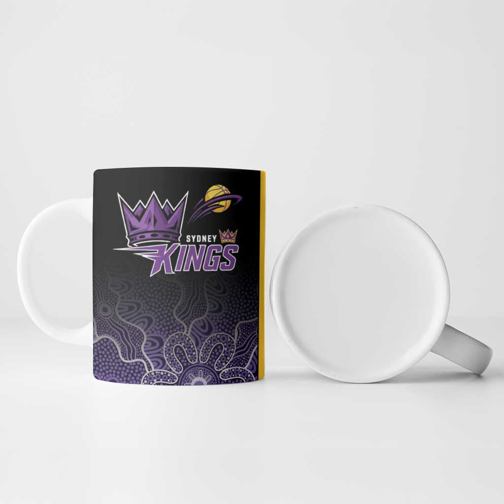 Basketball Custom Sydney Ceramic Mug Simple Australian Dot Art - Aussie Hoodie