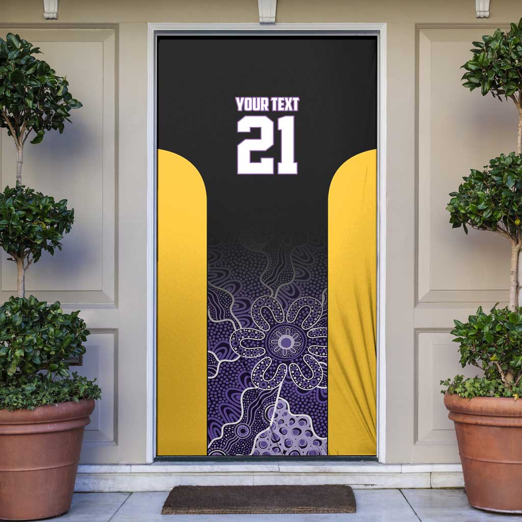 Basketball Custom Sydney Door Cover Simple Australian Dot Art - Aussie Hoodie