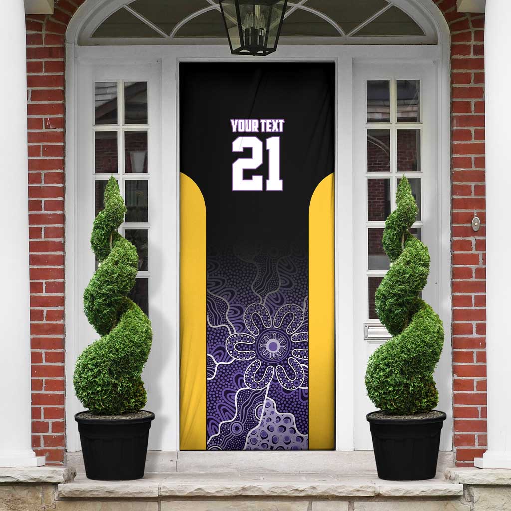 Basketball Custom Sydney Door Cover Simple Australian Dot Art - Aussie Hoodie