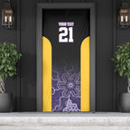 Basketball Custom Sydney Door Cover Simple Australian Dot Art - Aussie Hoodie