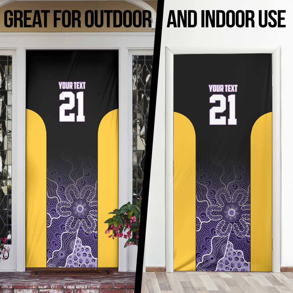 Basketball Custom Sydney Door Cover Simple Australian Dot Art - Aussie Hoodie