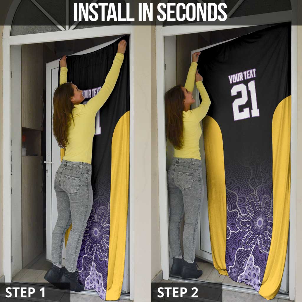 Basketball Custom Sydney Door Cover Simple Australian Dot Art - Aussie Hoodie
