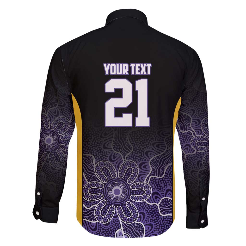 Basketball Custom Sydney Family Matching Long Sleeve Bodycon Dress and Hawaiian Shirt Simple Australian Dot Art - Aussie Hoodie