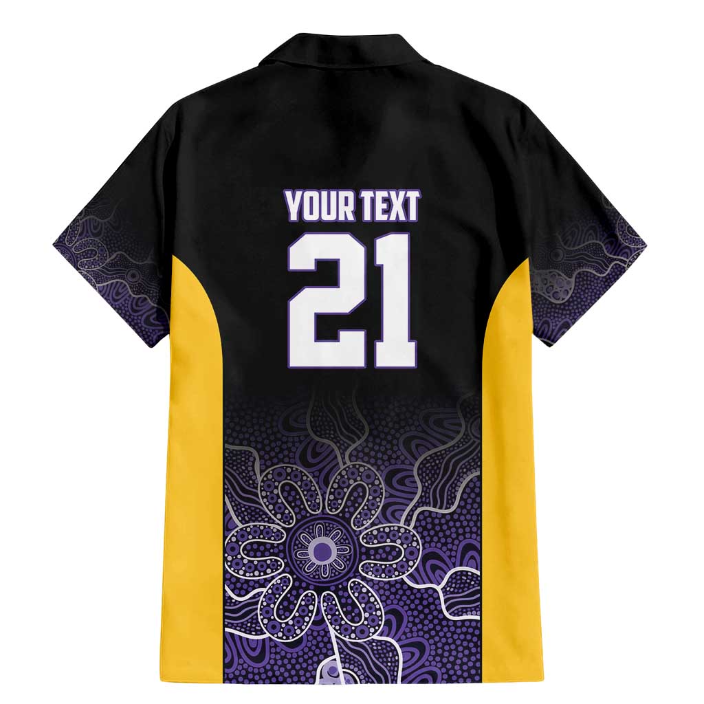 Basketball Custom Sydney Family Matching Mermaid Dress and Hawaiian Shirt Simple Australian Dot Art - Aussie Hoodie
