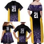 Basketball Custom Sydney Family Matching Off Shoulder Maxi Dress and Hawaiian Shirt Simple Australian Dot Art - Aussie Hoodie