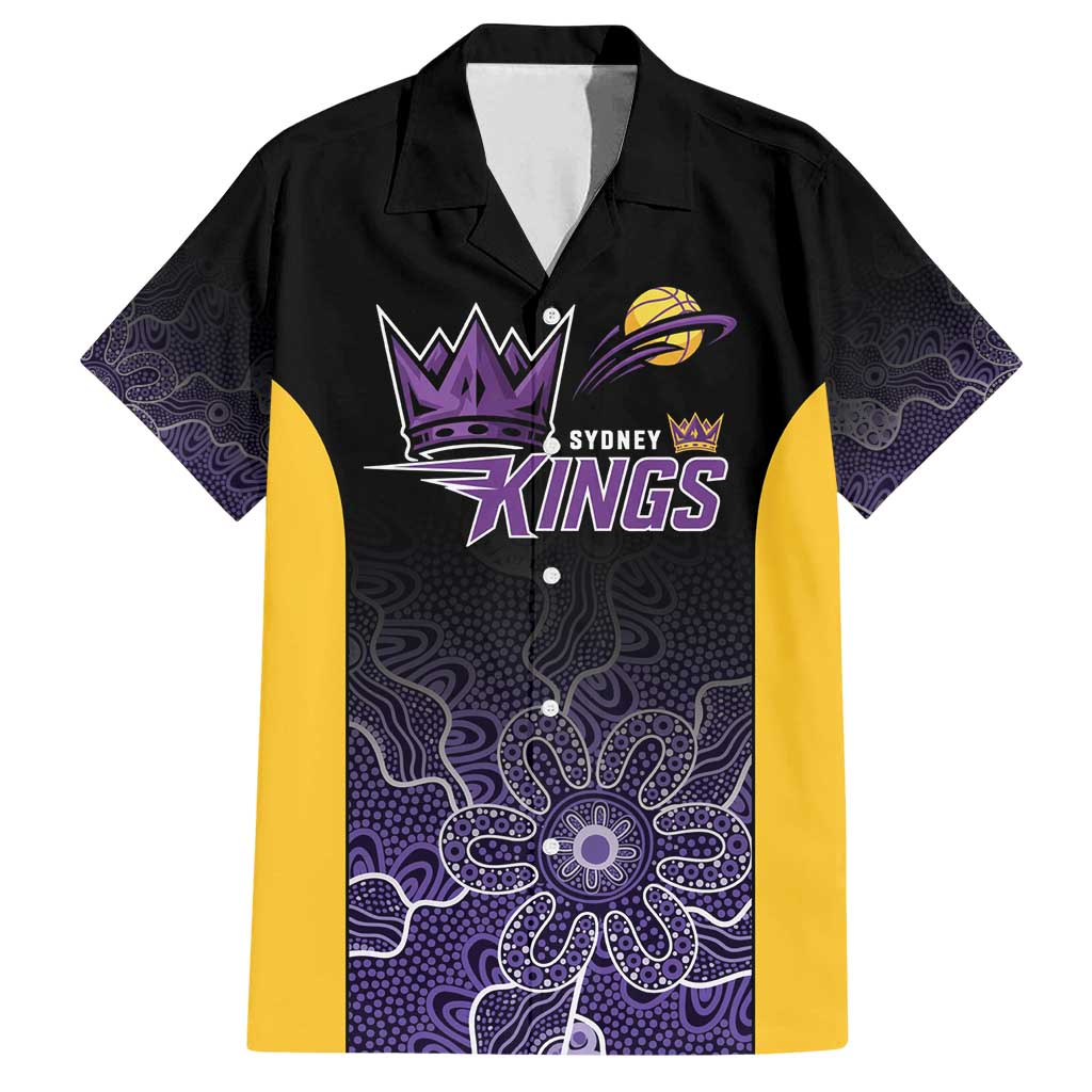 Basketball Custom Sydney Family Matching Off Shoulder Maxi Dress and Hawaiian Shirt Simple Australian Dot Art - Aussie Hoodie