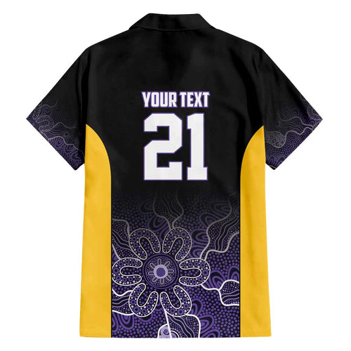 Basketball Custom Sydney Family Matching Off Shoulder Maxi Dress and Hawaiian Shirt Simple Australian Dot Art - Aussie Hoodie