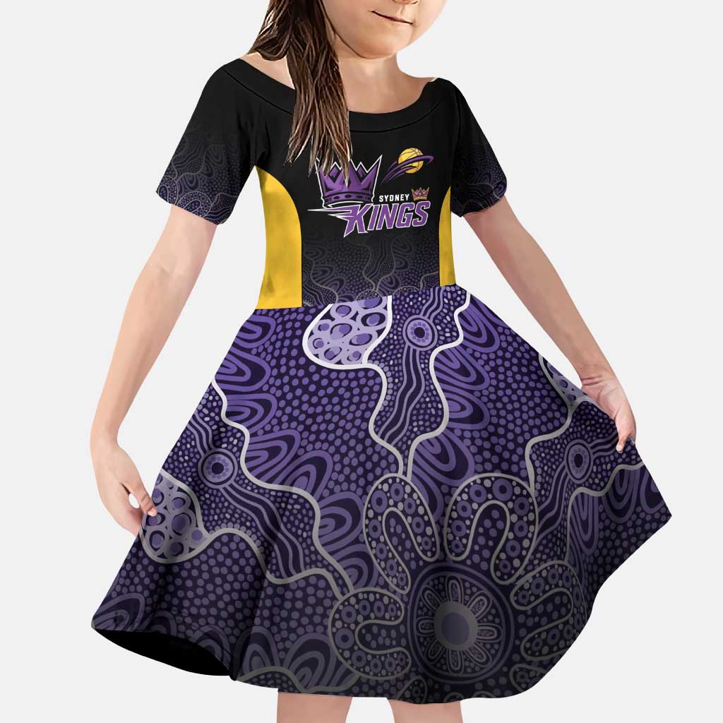 Basketball Custom Sydney Family Matching Puletasi and Hawaiian Shirt Simple Australian Dot Art - Aussie Hoodie