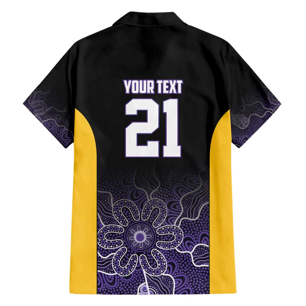 Basketball Custom Sydney Family Matching Short Sleeve Bodycon Dress and Hawaiian Shirt Simple Australian Dot Art - Aussie Hoodie