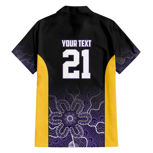 Basketball Custom Sydney Family Matching Short Sleeve Bodycon Dress and Hawaiian Shirt Simple Australian Dot Art - Aussie Hoodie