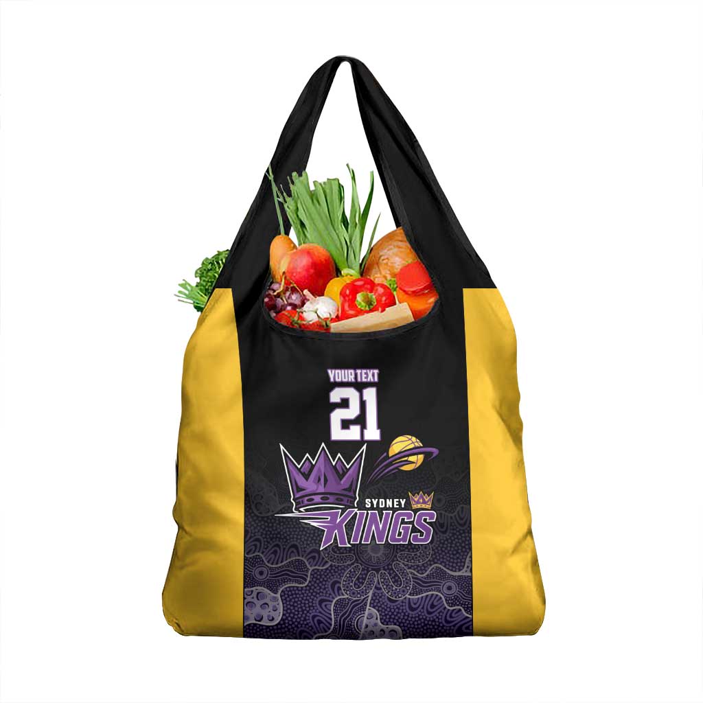 Basketball Custom Sydney Grocery Bag Simple Australian Dot Art - Aussie Hoodie
