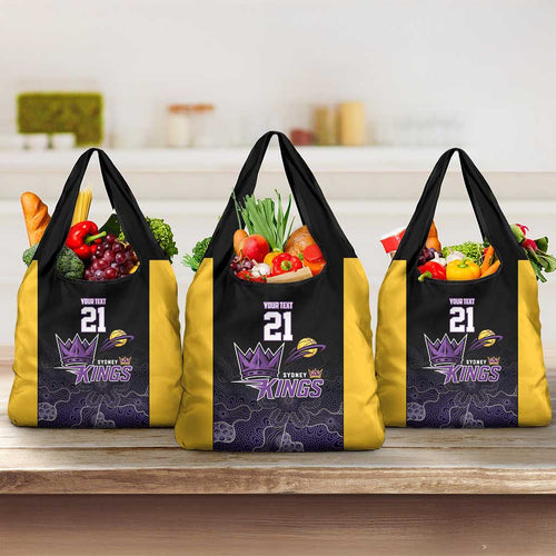 Basketball Custom Sydney Grocery Bag Simple Australian Dot Art - Aussie Hoodie