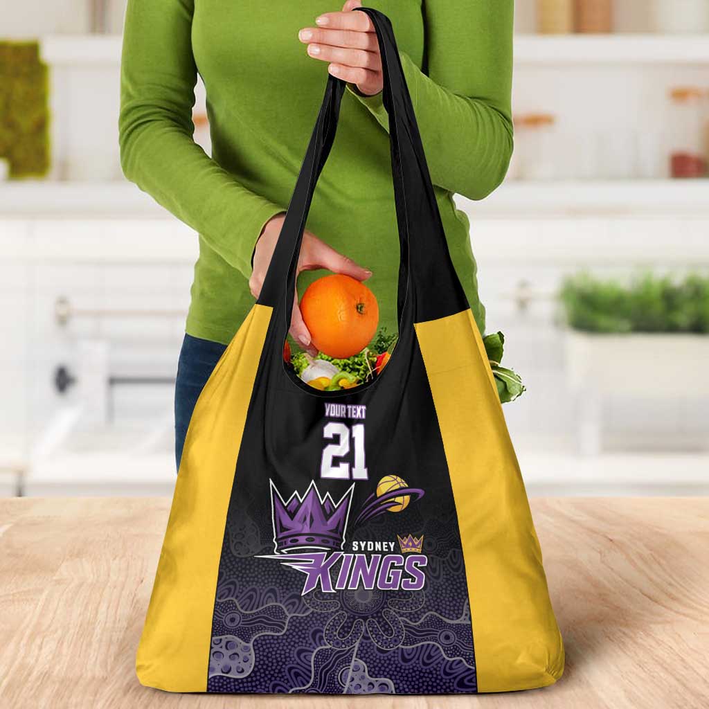 Basketball Custom Sydney Grocery Bag Simple Australian Dot Art - Aussie Hoodie