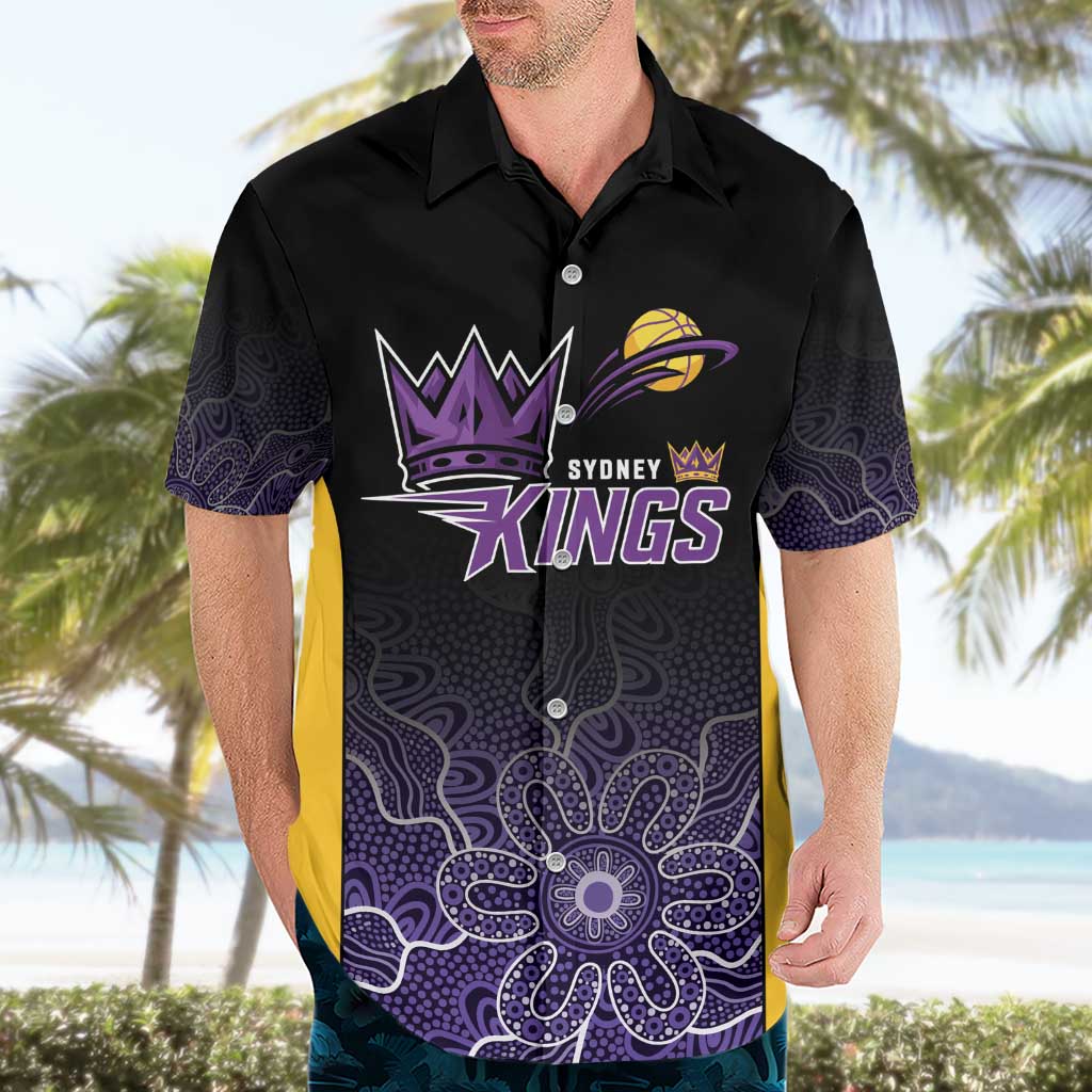 Basketball Custom Sydney Hawaiian Shirt Simple Australian Dot Art - Aussie Hoodie