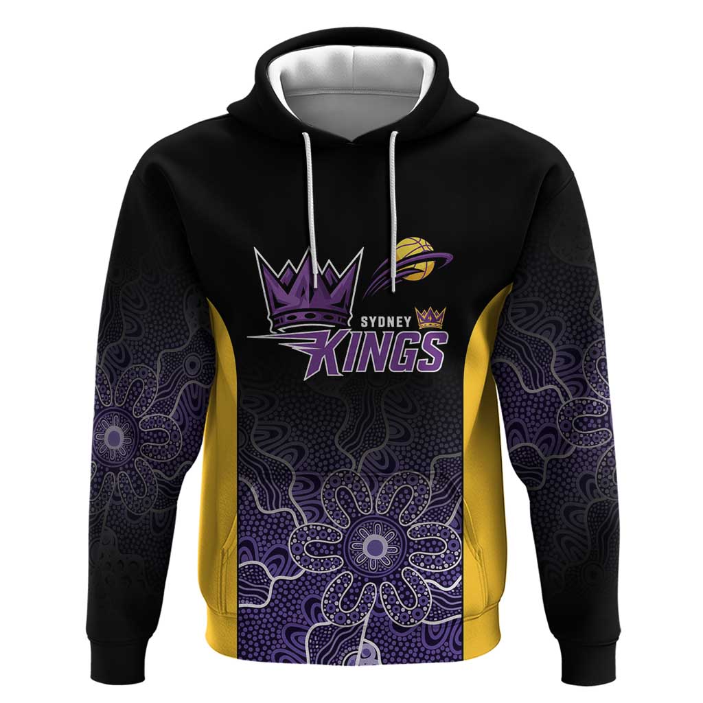 Basketball Custom Sydney Hoodie Simple Australian Dot Art - Aussie Hoodie
