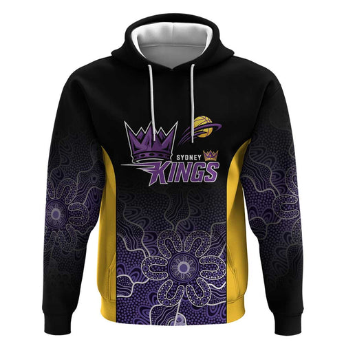 Basketball Custom Sydney Hoodie Simple Australian Dot Art - Aussie Hoodie