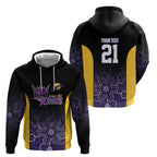 Basketball Custom Sydney Hoodie Simple Australian Dot Art - Aussie Hoodie