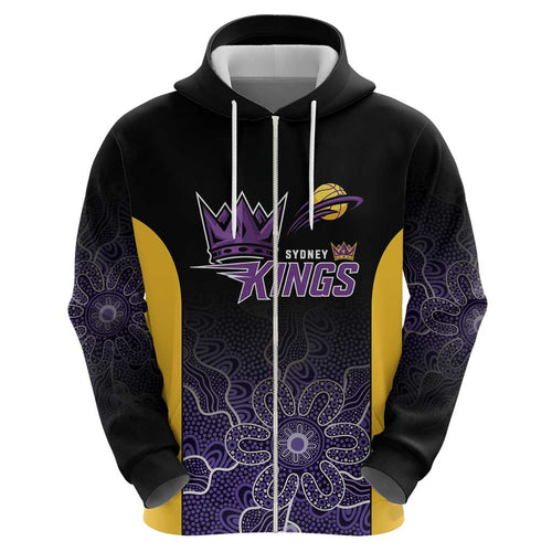 Basketball Custom Sydney Hoodie Simple Australian Dot Art - Aussie Hoodie