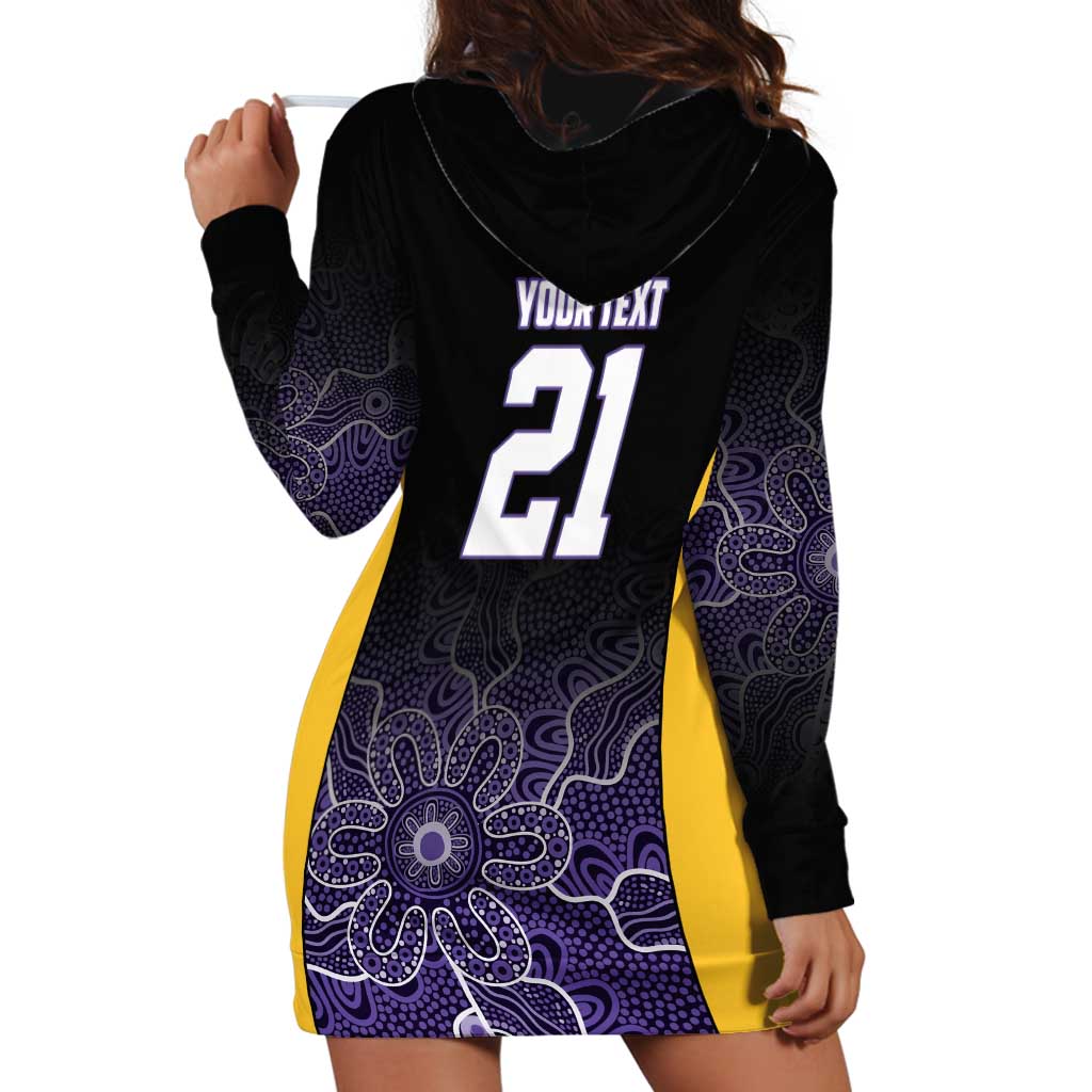Basketball Custom Sydney Hoodie Dress Simple Australian Dot Art - Aussie Hoodie