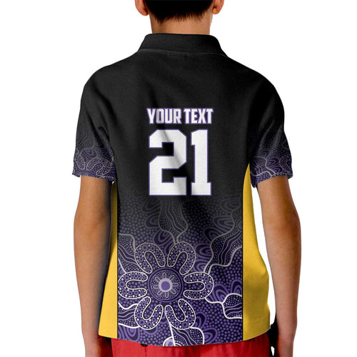 Basketball Custom Sydney Kid Polo Shirt Simple Australian Dot Art - Aussie Hoodie