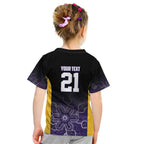 Basketball Custom Sydney Kid T Shirt Simple Australian Dot Art - Aussie Hoodie