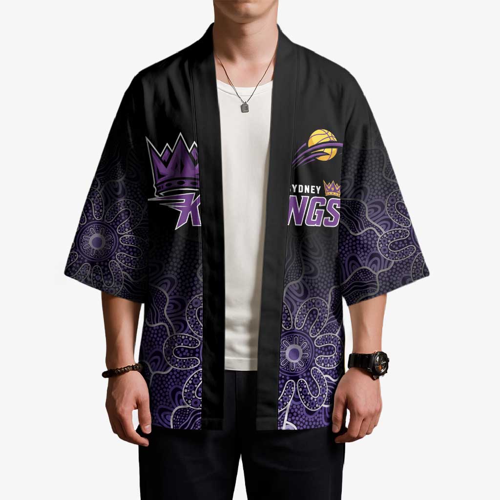 Basketball Custom Sydney Kimono Simple Australian Dot Art - Aussie Hoodie