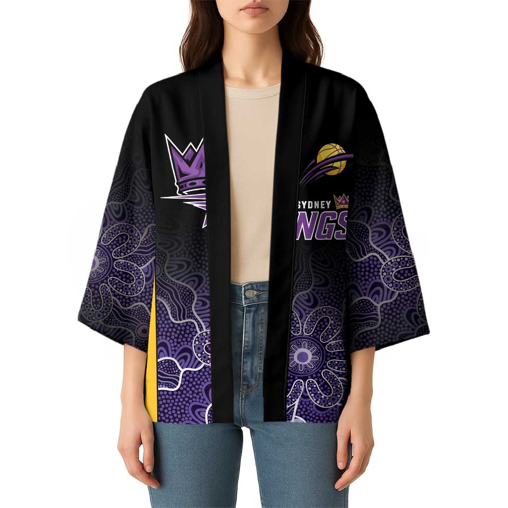 Basketball Custom Sydney Kimono Simple Australian Dot Art - Aussie Hoodie