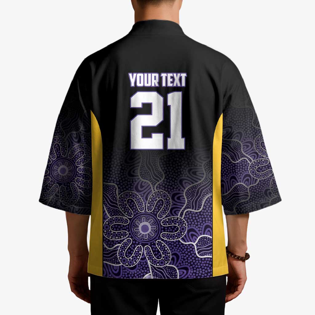 Basketball Custom Sydney Kimono Simple Australian Dot Art - Aussie Hoodie