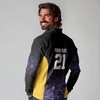 Basketball Custom Sydney Long Sleeve Polo Shirt Simple Australian Dot Art - Aussie Hoodie