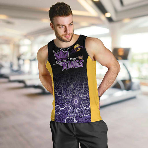 Basketball Custom Sydney Men Tank Top Simple Australian Dot Art - Aussie Hoodie