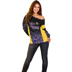 Basketball Custom Sydney Off Shoulder Sweater Simple Australian Dot Art - Aussie Hoodie