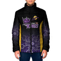 Basketball Custom Sydney Padded Jacket Simple Australian Dot Art - Aussie Hoodie