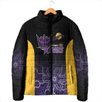 Basketball Custom Sydney Padded Jacket Simple Australian Dot Art - Aussie Hoodie