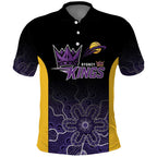 Basketball Custom Sydney Polo Shirt Simple Australian Dot Art - Aussie Hoodie