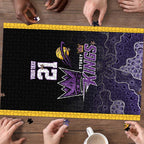 Basketball Custom Sydney Puzzle Simple Australian Dot Art LT9