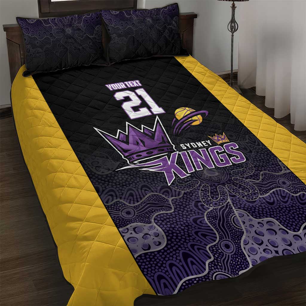 Basketball Custom Sydney Quilt Bed Set Simple Australian Dot Art - Aussie Hoodie