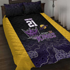 Basketball Custom Sydney Quilt Bed Set Simple Australian Dot Art - Aussie Hoodie