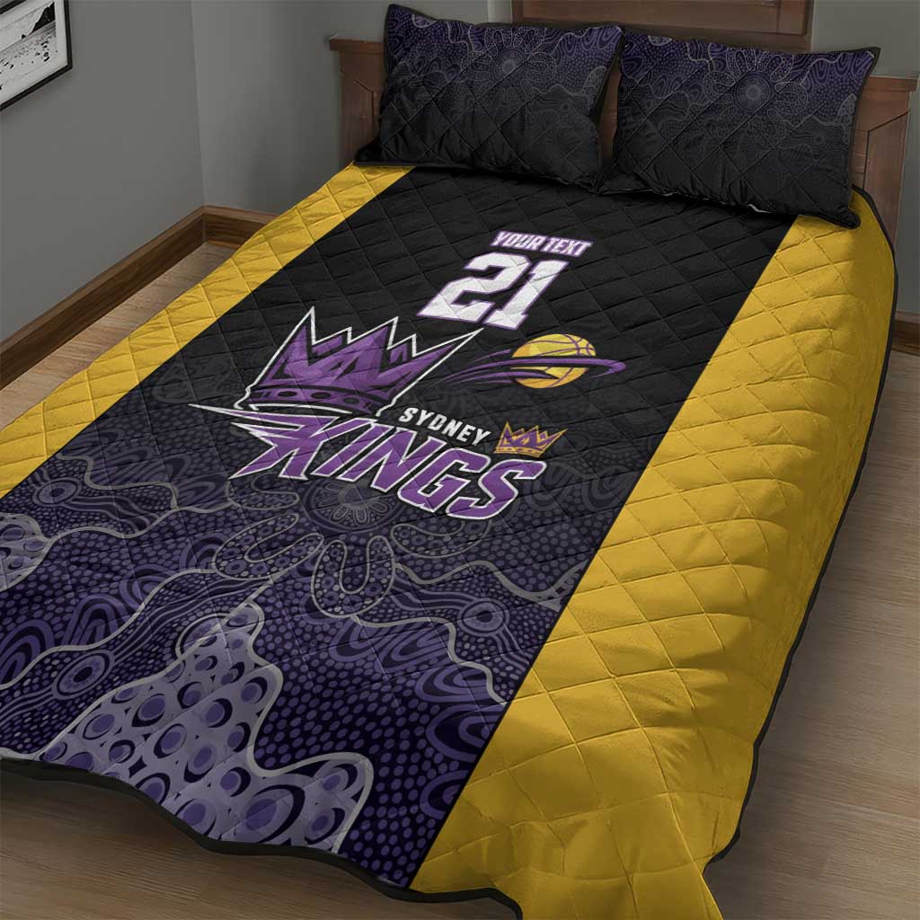 Basketball Custom Sydney Quilt Bed Set Simple Australian Dot Art - Aussie Hoodie