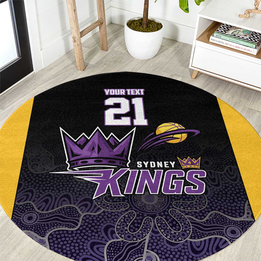 Basketball Custom Sydney Round Carpet Simple Australian Dot Art - Aussie Hoodie