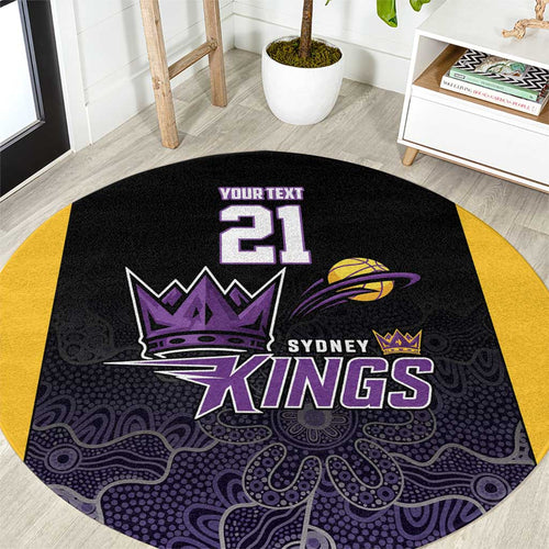 Basketball Custom Sydney Round Carpet Simple Australian Dot Art - Aussie Hoodie