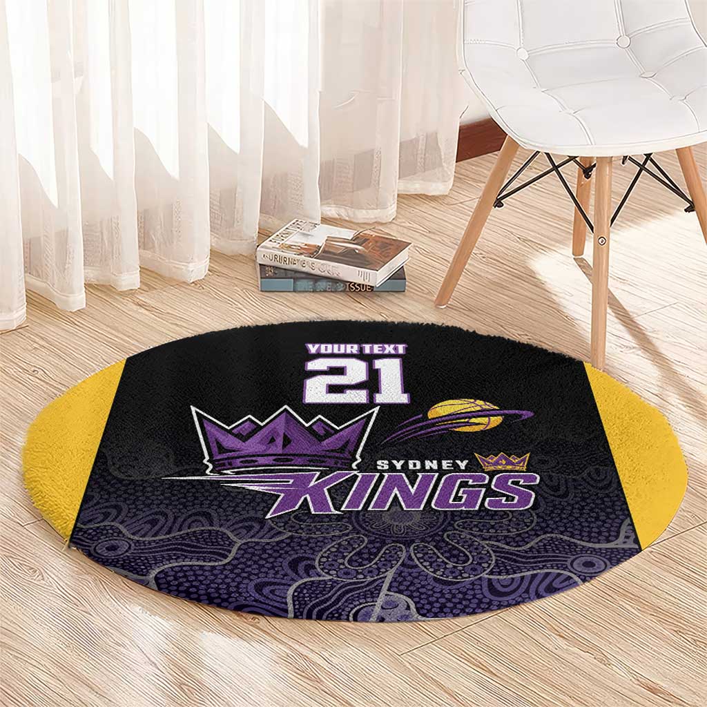 Basketball Custom Sydney Round Carpet Simple Australian Dot Art - Aussie Hoodie