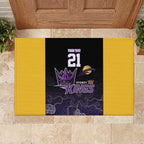 Basketball Custom Sydney Rubber Doormat Simple Australian Dot Art - Aussie Hoodie