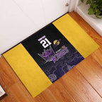 Basketball Custom Sydney Rubber Doormat Simple Australian Dot Art - Aussie Hoodie