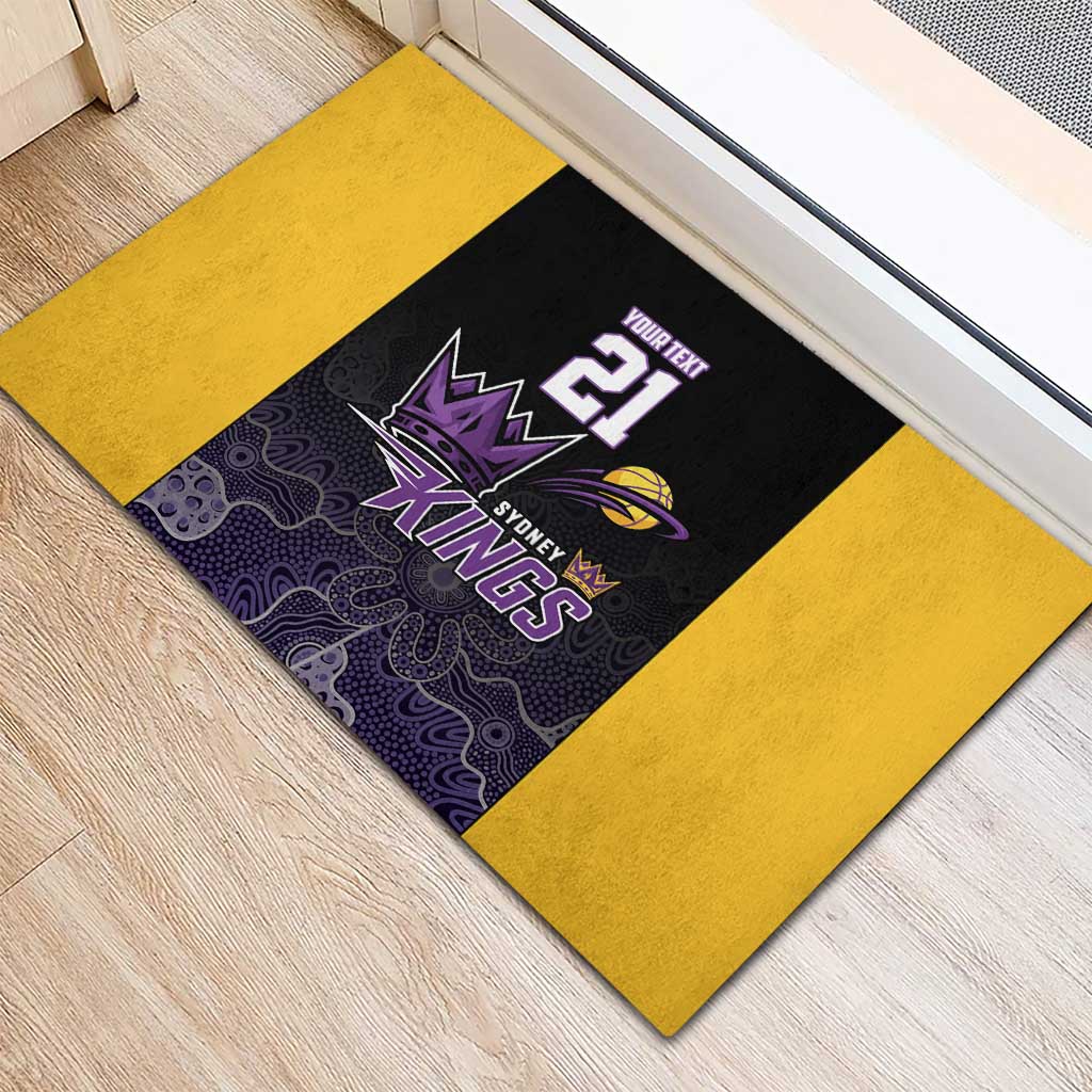Basketball Custom Sydney Rubber Doormat Simple Australian Dot Art - Aussie Hoodie
