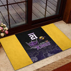 Basketball Custom Sydney Rubber Doormat Simple Australian Dot Art - Aussie Hoodie