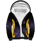 Basketball Custom Sydney Sherpa Hoodie Simple Australian Dot Art - Aussie Hoodie
